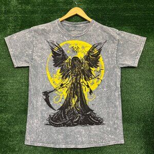 Sleep Token Take Me Back to Eden Reaper Vessel Rock Band Mineral Wash Tee L